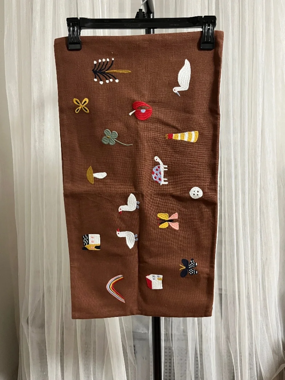 West Elm. Emma Chamberlain quirky Icon Pillow Cover. Sz. 14
